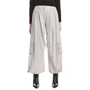 Labiz Womens  Parachute Pant, Silver